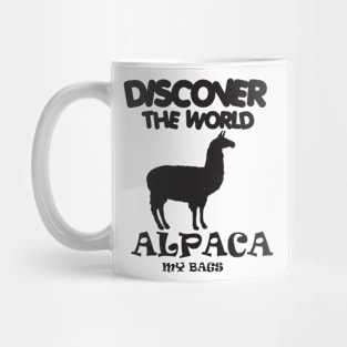 Discover the wolrd alpaca Mug